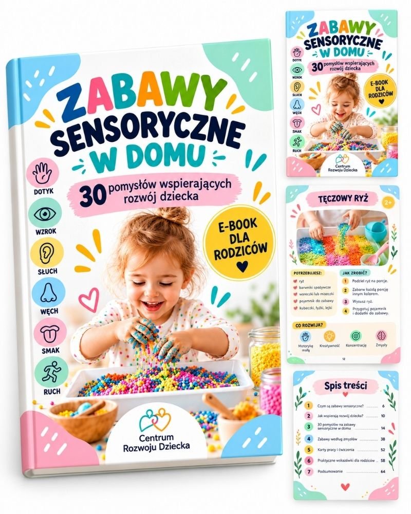 1Zabawy sensoryczne w domu – e-book dla rodziców